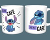 Imagem 1 - Caneca Stitch com Café e sem Café