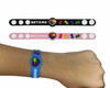 Imagem 1 - Pulseiras Modelo Autismo 19cm Pacote com 3 Unidades
