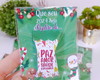 Imagem 4 - Card com Bala Natal (verde com Branco)