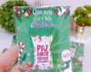 Imagem 2 - Card com Bala Natal (verde com Branco)