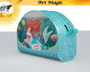 Imagem 1 - Necessaire Pequena Sereia Ariel 16cmx10cm