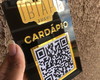 Imagem 1 - Placa Qr Code Cardápio