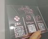 Imagem 5 - Placa Qr-code Personalizada com Logomarca