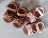 Imagem 2 - Sandalia de Croche Bebe 4 Pares