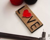 Imagem 2 - Love com Coração String Art