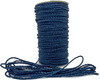 Imagem 1 - Cordão de Fio de Couro Trançado 3 mm - Azul Marinho