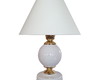Imagem 1 - Abajur Clássico para Quarto Modelo Lamp Branco