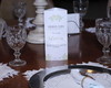 Imagem 1 - Menu de Mesa Triangular para Festas
