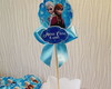 Imagem 4 - Kit com 10 Centro de Mesa - Cachepô Frozen com Laço