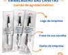 Imagem 5 - 30 Cadernos A5 Capa Dura 96 Folhas + Canetas com Logomarca