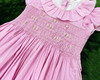 Imagem 2 - Vestido-rosa Bordado a Mão= 3 Anos