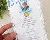 Imagem 1 - Santinho Rendado | Photo Memory Blue