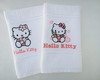 Imagem 1 - Kit 2 Toalhas Lavabo Hello Kitty.