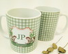 Imagem 1 - Cavalinho Caneca com Fundo Xadrez