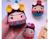 Imagem 1 - Pingentes Frida - Kit com 3 Bolinhas