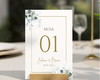 Imagem 1 - Plaquinha com Número de Mesa Casamento