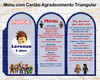 Imagem 1 - Menu Triangular com Agradecimento Digital Roblox