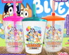Imagem 1 - Copo Twister Personalizado Bluey Mod. 3 - 500 ml