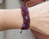 Imagem 3 - Pulseira Macramê com Cristais