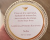 Imagem 1 - Lembrança Primeira Eucaristia com Nome