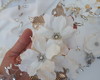 Imagem 2 - Grinalda - Arranjo com Flores Brancas (mod. 02)