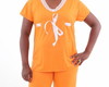 Imagem 3 - Pijam Capri Plus Size com Renda e Fita Cetim