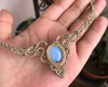 Imagem 3 - Headband em Macramê com Opalina