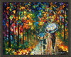 Imagem 2 - Quadro Clássico de Leonid Afremov - a Chuva da Minha Infânci