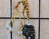 Imagem 1 - Chaveiro ? Mulher com Turbante com Macrame