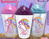 Imagem 1 - Copo Chantilly Personalizado Unicórnio - 500 ml
