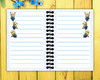 Imagem 3 - Caderninhos com Capa e Folhas Personalizadas - Minions