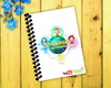 Imagem 1 - Caderninhos com Capa e Folhas Personalizadas