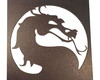 Imagem 2 - Placa Mortal Kombat mdf com Led