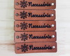 Imagem 1 - Etiqueta Personalizada de Couro Sintético - 1x2cm
