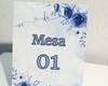 Imagem 1 - Numeração de Mesa com Agradecimento