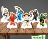 Imagem 1 - Display de Mesa Lego Ninjago (kit com 06 Display)