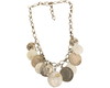 Imagem 4 - Colar de Medalhas Prata e Madrepérolas Estilo Boho Chic