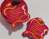 Imagem 3 - Mini Maça de Acrílico com Tag Personalizada