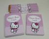 Imagem 3 - Bloquinho com Lápis Personalizado Hello Kitty