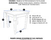 Imagem 4 - Conjunto Mesa Infantil com 4 Cadeirinha Colorida Resistente