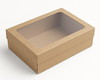 Imagem 1 - Kit com 100 Caixas de Presente com Visor ? 27x16x7cm