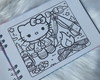 Imagem 2 - Livro de Colorir "hello Kitty"