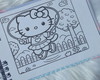 Imagem 4 - Livro de Colorir "hello Kitty"