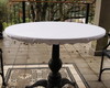 Imagem 2 - Capa de Mesa Quadrada Moletom com Elástico - 70x70cm,algodão