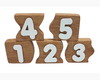 Imagem 3 - Blocos com Números Cubos com Números Blocos Numerais