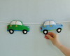Imagem 2 - Varal Cama Montessoriana Carrinho Meio de Transporte Feltro