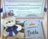 Imagem 1 - Convite para Padrinhos com Xícara e Urso de Pelúcia (cod03)