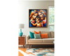 Imagem 2 - Quadro Sagrada Família Pintado à Mão Linha Especial 70x70