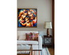 Imagem 3 - Quadro Sagrada Família Pintado à Mão Linha Especial 70x70
