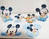 Imagem 2 - 5 Display Papel Glossy com Base para Mesa - Mickey Baby